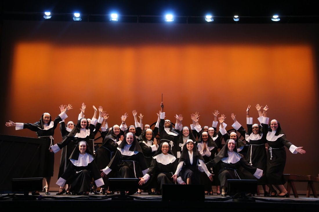 Picture of the nuns from our production of Sister Act